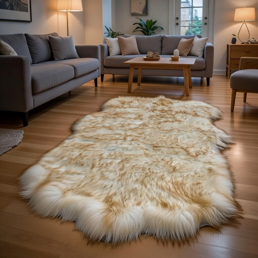 Artificial Sheepskin Rug