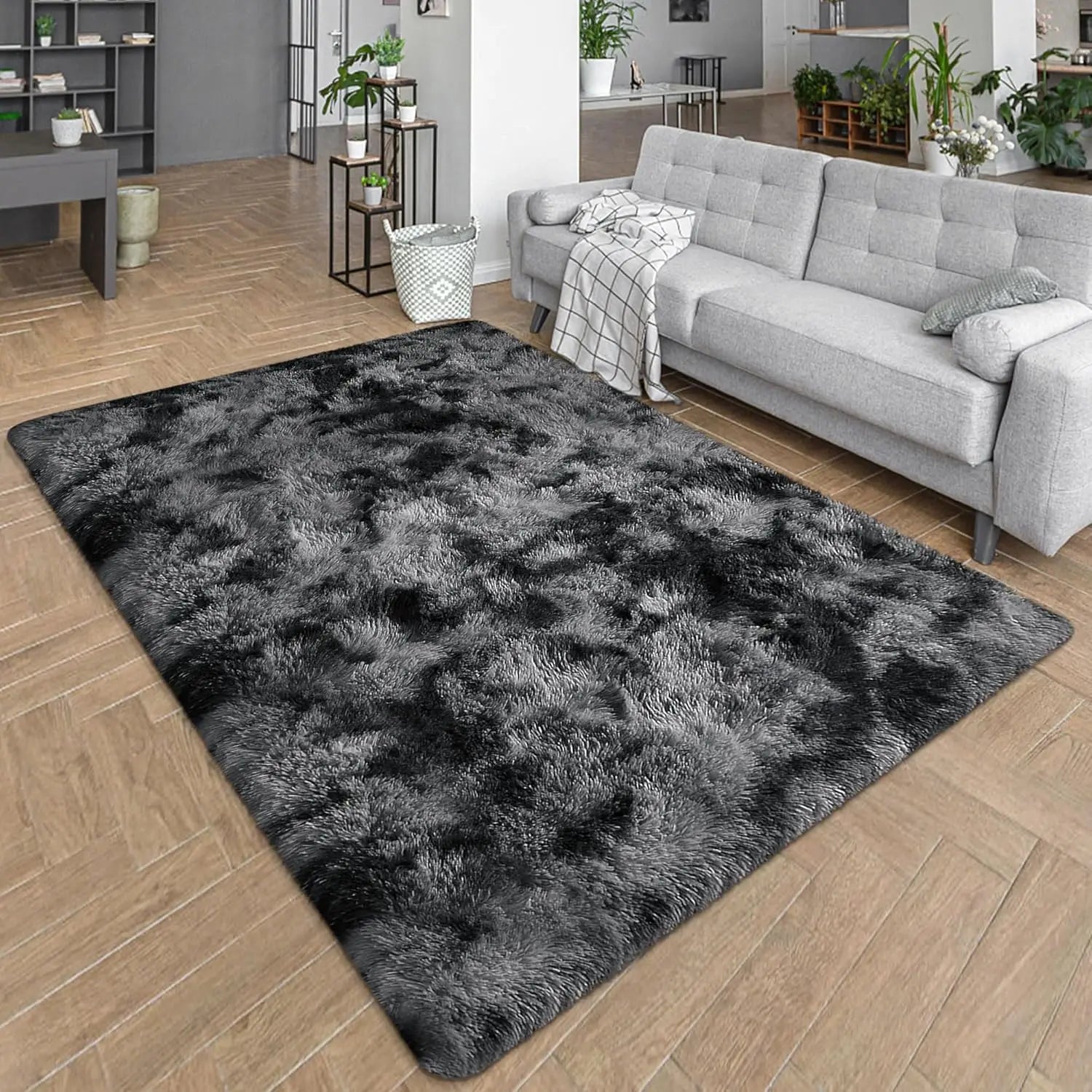 Soft non-slip rug, perfect for Living Rooms