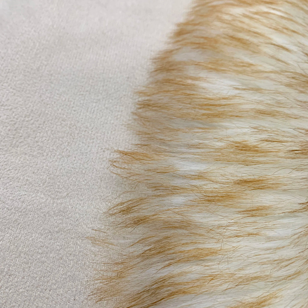 Fuzzy Plush Rug with Artificial Sheepskin, Ultra-Soft Living Room Rug, Artificial Fur Sofa Cushion, 2 X 6 Feet